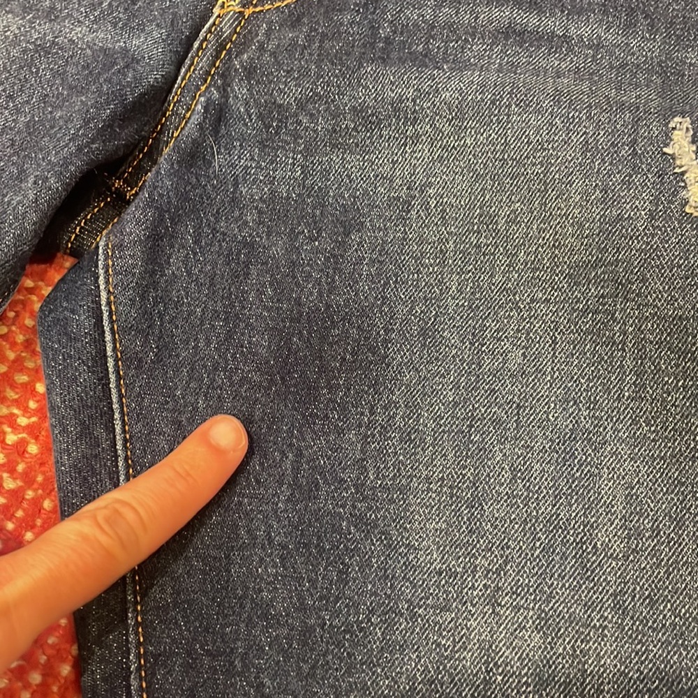 Levi’s Button Fly Distressed Jeans SZ Waist 29 Length 30 EUC - Picture 7 of 8